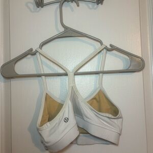Lululemon Athletica White Sports Bra